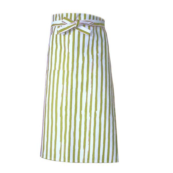 Chef´s Line Kokkeforklæde  Farve Lime størrelse. 95x95 cm.
